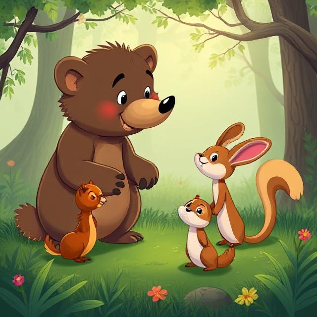 The Jungle's Clever Judge – An Animal Moral Story (Part 2)