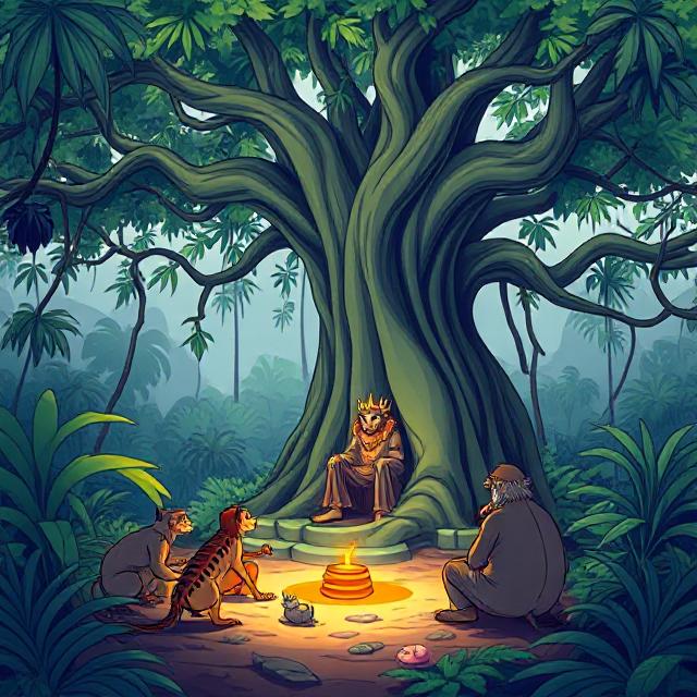 The Jungle's Clever Judge – An Animal Moral Story (Part 1) 4 The Jungle's Clever Judge – An Animal Moral Story (Part 1)