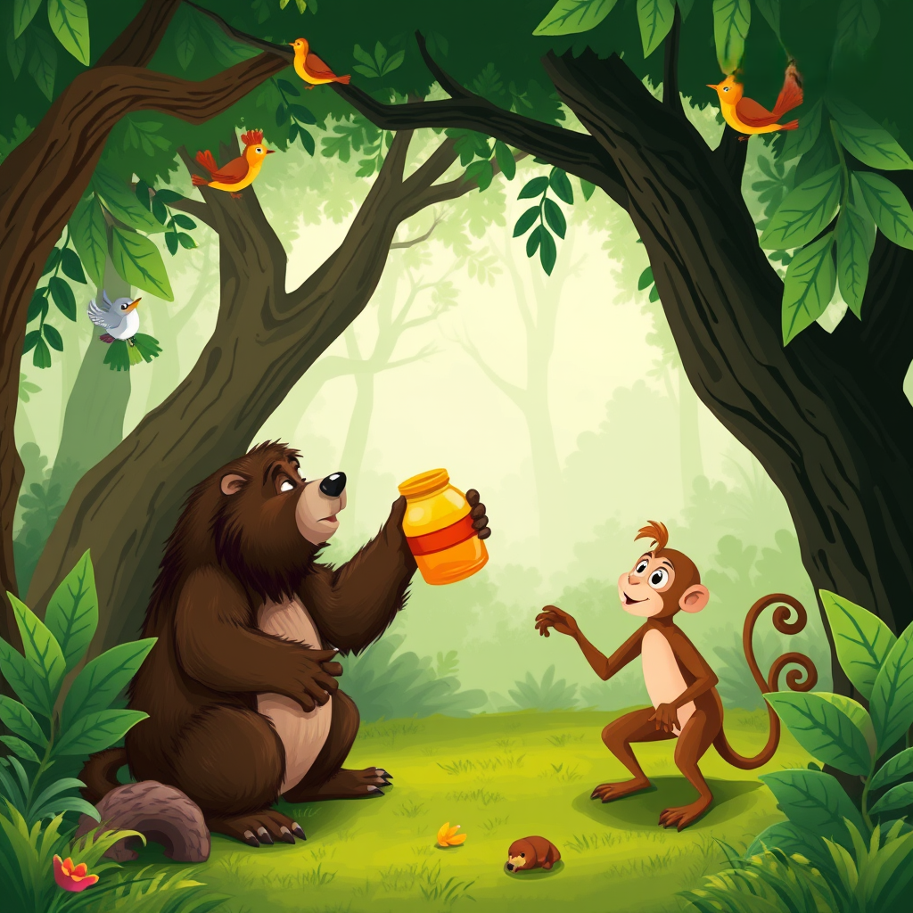 The Jungle's Clever Judge – An Animal Moral Story (Part 1) 3 The Jungle's Clever Judge – An Animal Moral Story (Part 1)