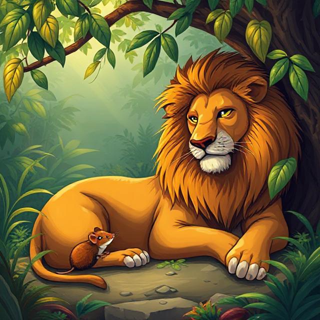The Lion and the Mouse – Even the Small Can Be Mighty: A Tale of Unexpected Bravery 3 The Lion and the Mouse – Even the Small Can Be Mighty: A Tale of Unexpected Bravery
