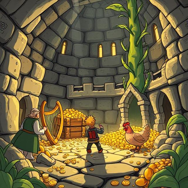 Jack and the Beanstalk – Bravery with a Conscience: A Tale That Inspires Every Generation