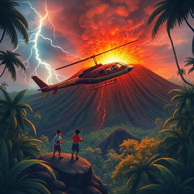 Escape from Volcano Island: A Race Against Time – A Thrilling Adventure for Kids 3 Escape from Volcano Island: A Race Against Time – A Thrilling Adventure for Kids