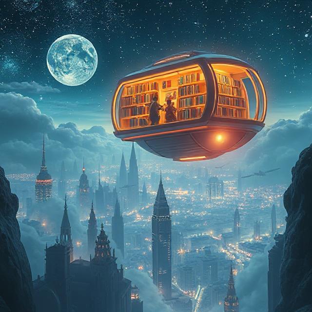 The Flying Bookstore: An Adventure Through Time – A Magical Tale 7 The Flying Bookstore: An Adventure Through Time – A Magical Tale