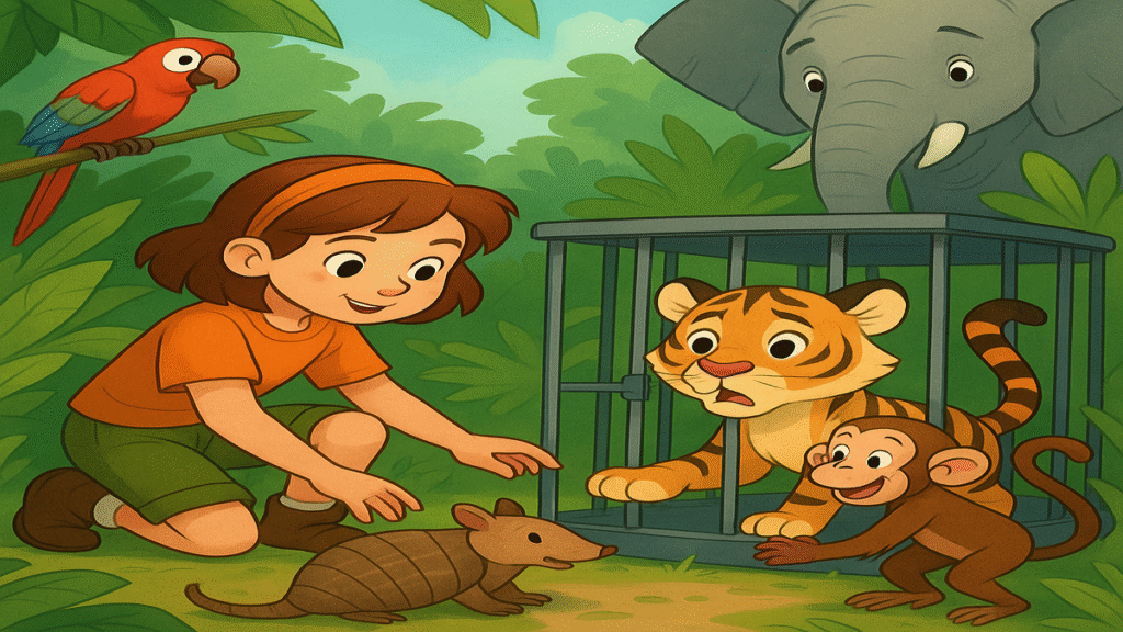 The Jungle Rescue: A Wild Adventure Tale for Kids That Teaches Courage and Kindness 2 The Jungle Rescue