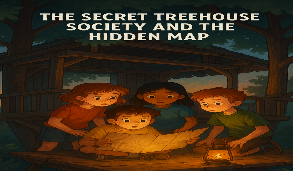 The Secret Treehouse Society and the Hidden Map – An Exciting Kids’ Adventure Full of Secrets
