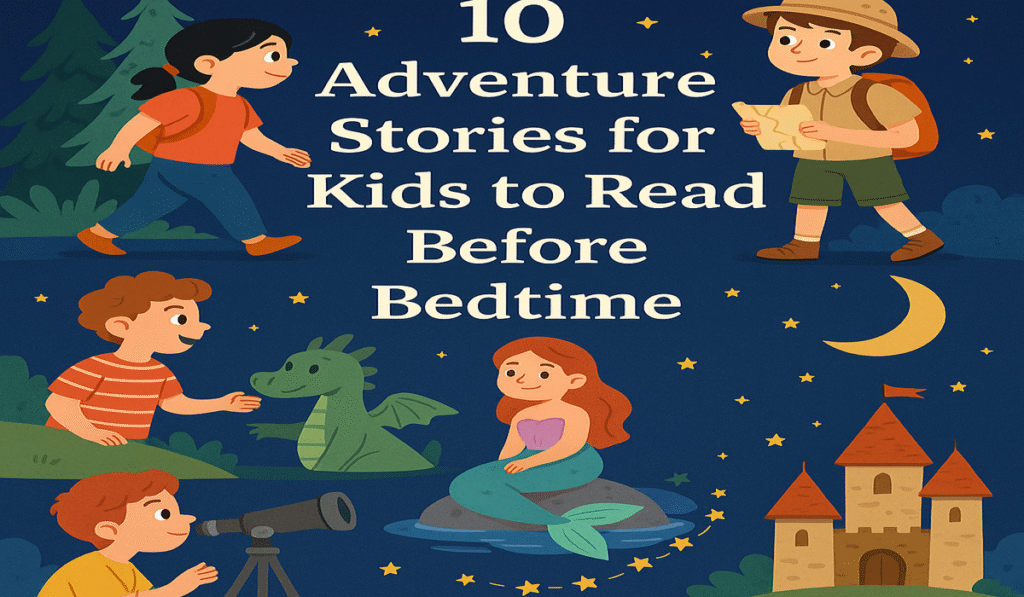 10 Adventure Stories for Kids to Read Before Bedtime 2 Adventure Stories for Kids