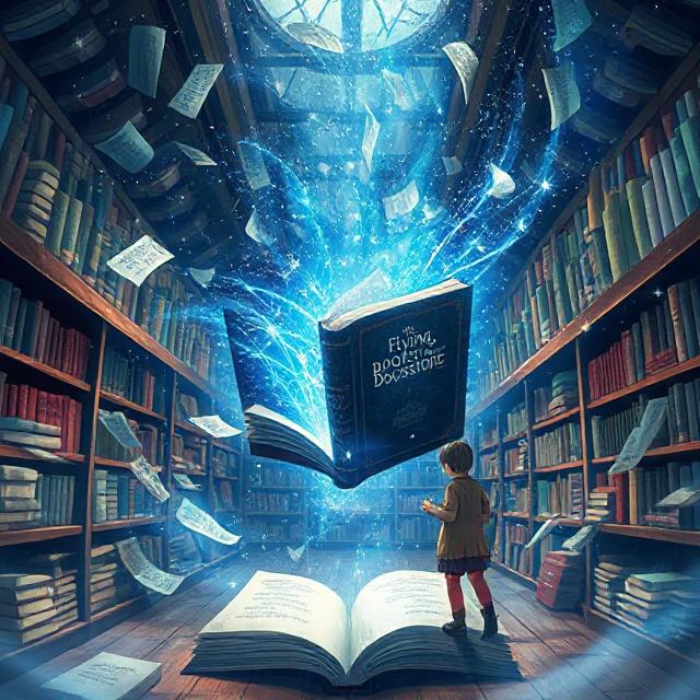 The Flying Bookstore: An Adventure Through Time – A Magical Tale 3 The Flying Bookstore