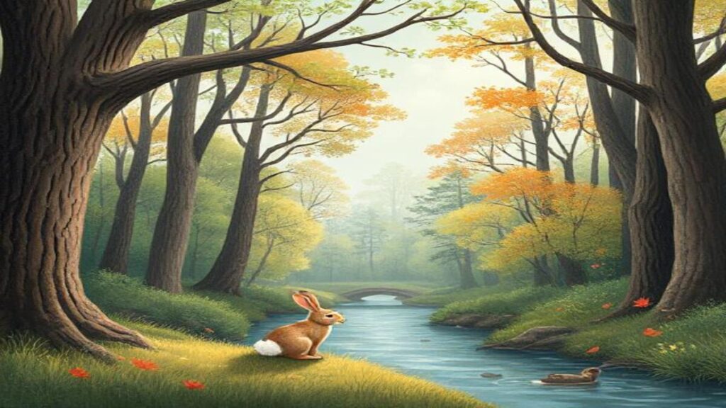 The Brave Bunny Who Saved the Forest