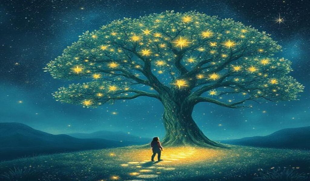 The Secret of the Sparkling Star Tree