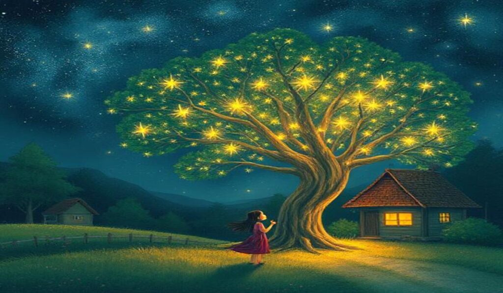 The Secret of the Sparkling Star Tree
