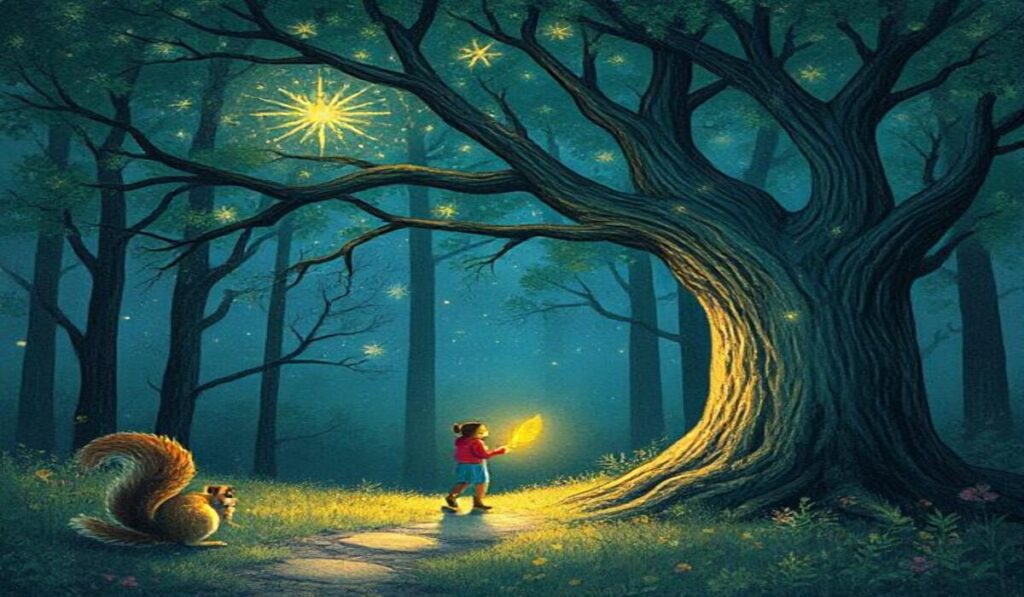 The Secret of the Sparkling Star Tree