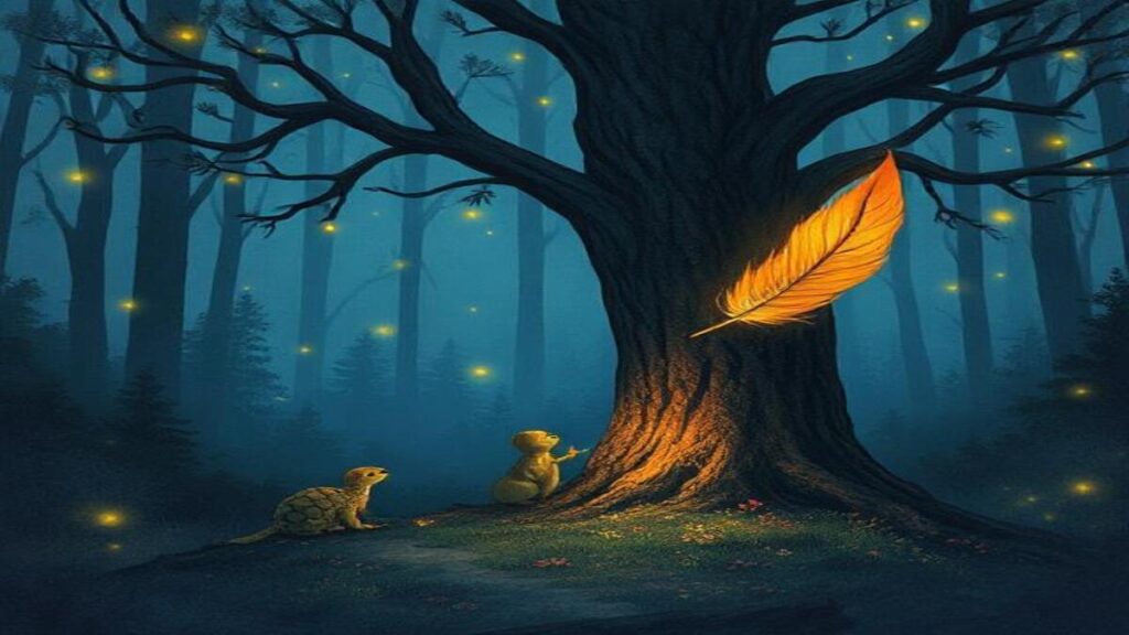 Chirpy and the Feather of Fire – A Tale of Sharing and Bravery for Kids 5 Chirpy and the Feather of Fire – A Tale of Sharing and Bravery for Kids