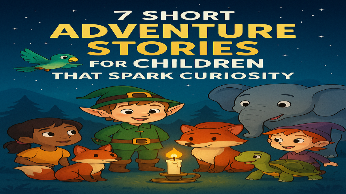 7 Short Adventure Stories for Children That Spark Curiosity