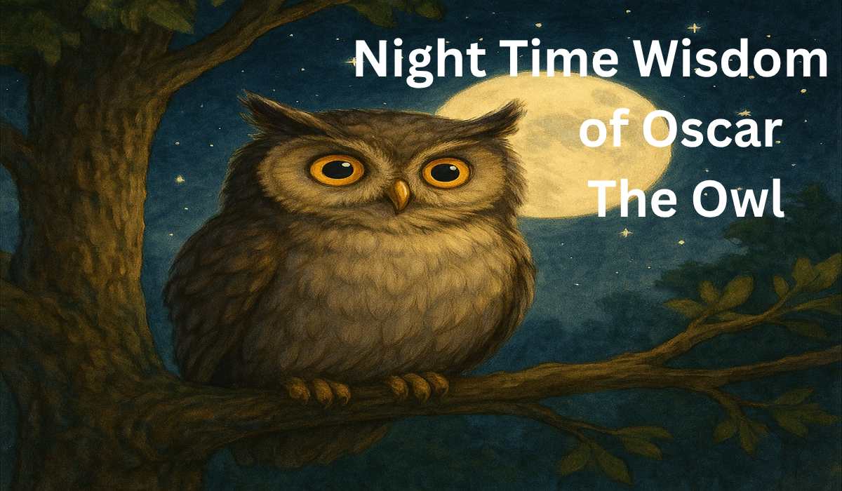 Night Time Wisdom of Oscar The Owl