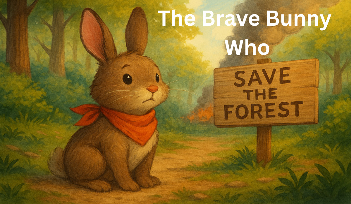 The Brave Bunny Who Saved the Forest