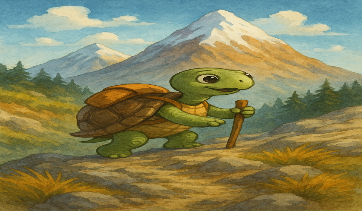 Mountain Climb of the Zeni The Turtle