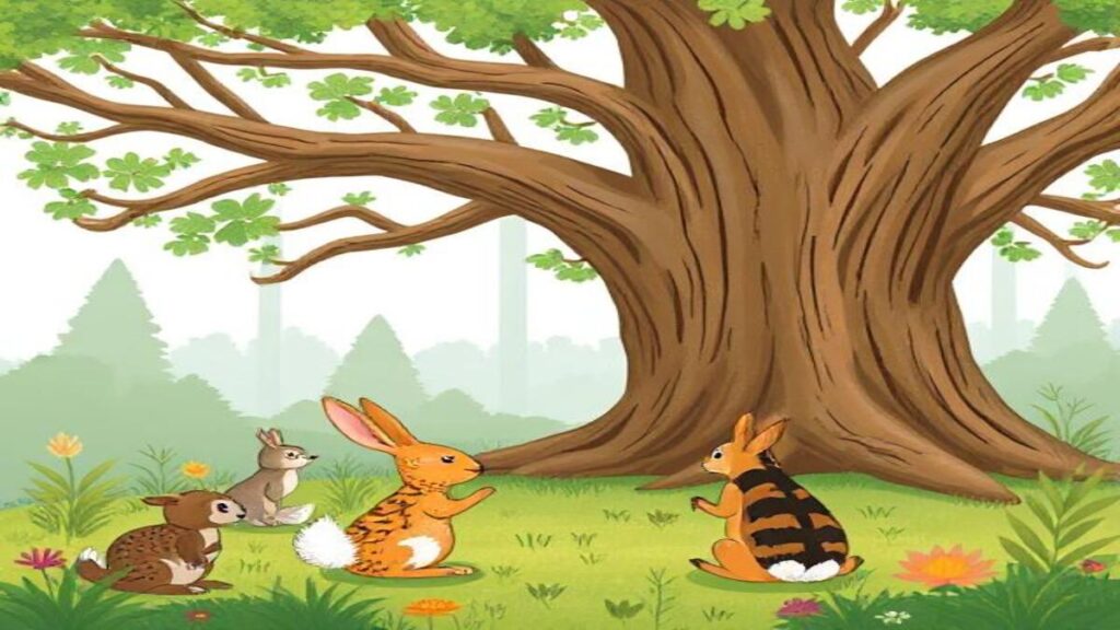 The Brave Bunny Who Saved the Forest