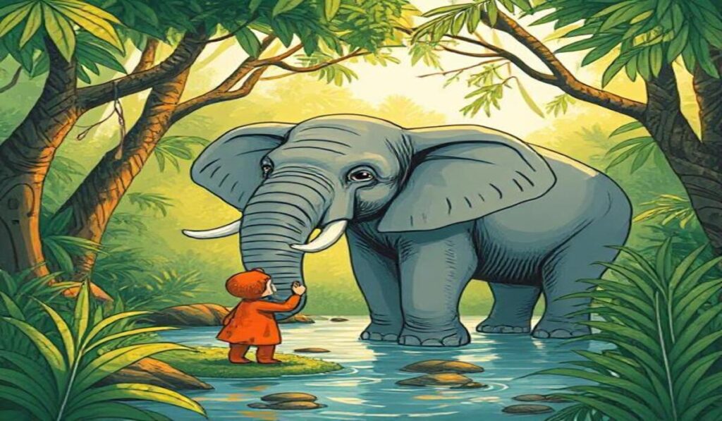 Ellie the Elephant and the Kind River