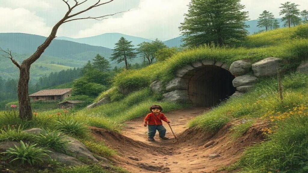 Nino and the Hidden Tunnel – A Thrilling Underground Adventure for Kids