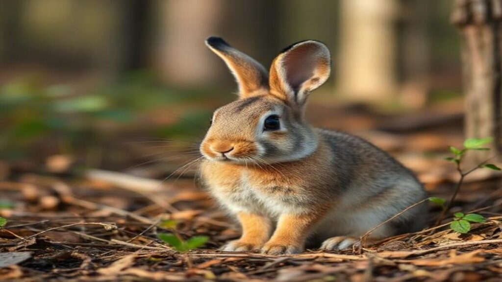 The Brave Bunny Who Saved the Forest