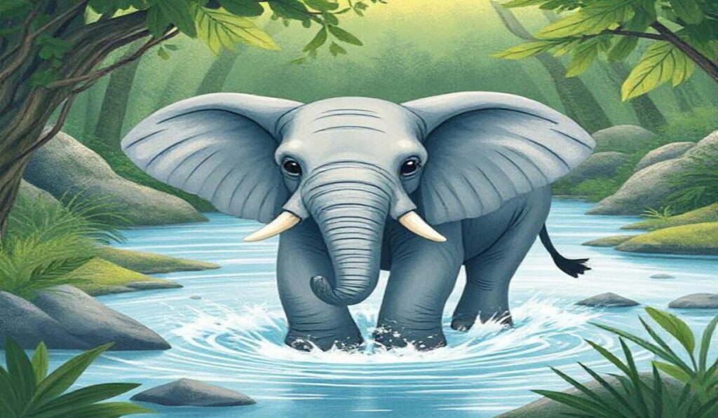 Ellie the Elephant and the Kind River