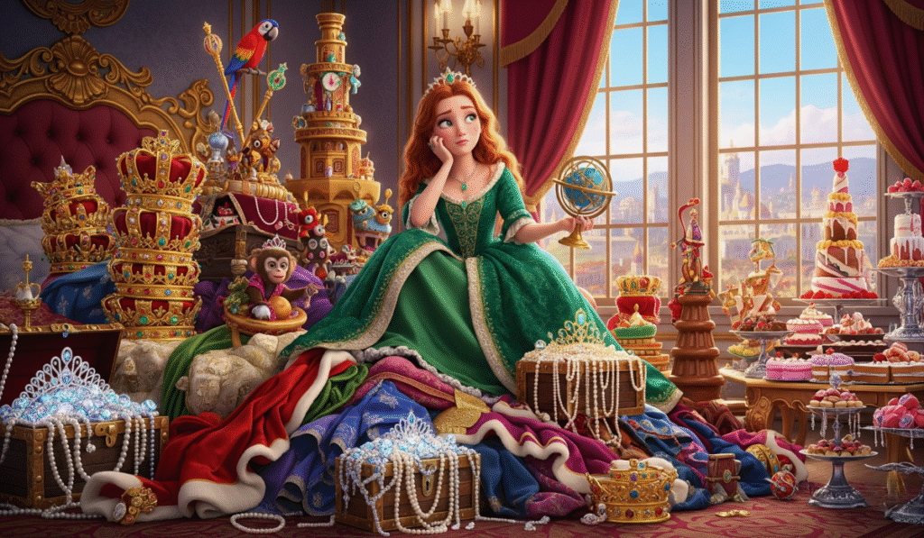 The Princess Who Wanted Everything – A Magical Tale with a Timeless Lesson