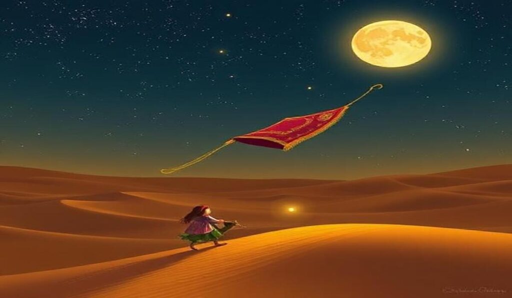 The Flying Carpet Adventure of Zia